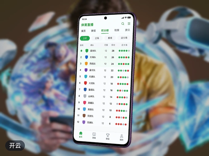 下载开云,主队赛程与比分一手掌握